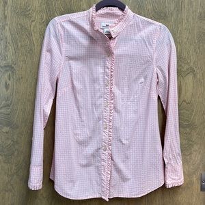 Vineyard vines ruffled polo